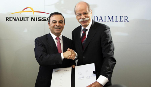 Nissan y Daimler proyectan una fábrica conjunta en México