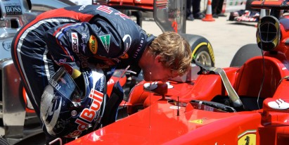 Otra vez Vettel, Alonso a un pasito de la gloria