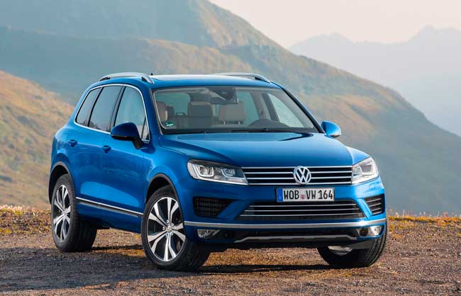 Volkswagen lustra lo mejor del Touareg