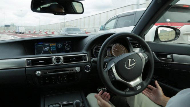 El Lexus GS con conducción autónoma ya está en las calles
