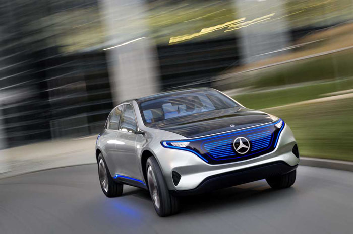 Mercedes se lleva a Frankfurt el primer eléctrico de su marca EQ