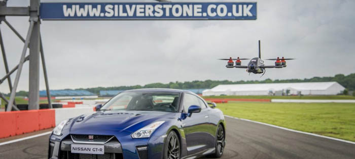 Nissan GT-R dron: el Godzilla que alcanza 100 km/h en 1,3 segundos