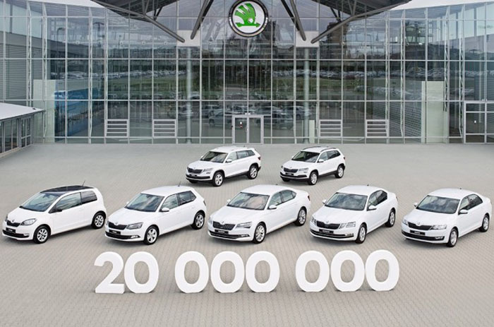Skoda alcanza los 20 millones de autos fabricados
