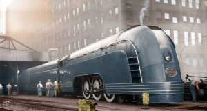 El tren ¨Mercury¨ y la aerodinámica en el ferrocarril