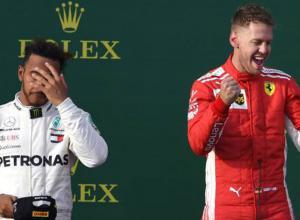 Vettel y Hamilton