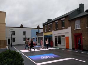 Paso peatonal futurista El paso peatonal más inteligente del mundo