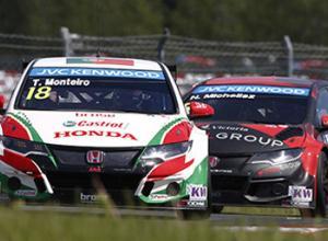 Tiago Monteiro / Castrol Honda Tiago Monteiro consigue la primera victoria para Castrol Honda