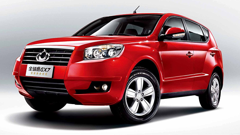 Vehiculo marca geely