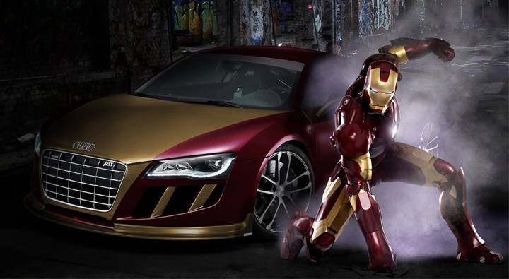 Audi R8 de Iron Man