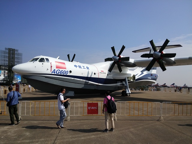 Avión anfibio chino