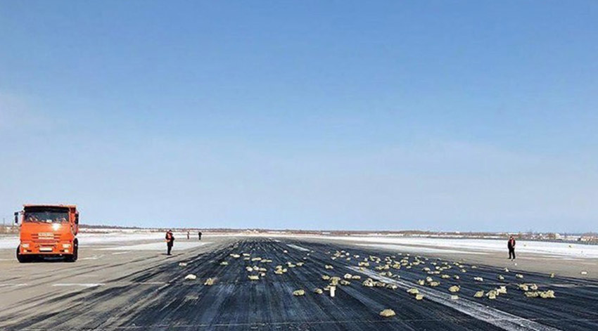 Lluvia de oro en Rusia