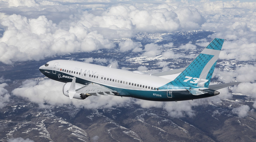 Primer vuelo del Boeing B-737-MAX 7