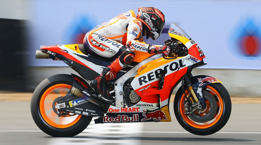 Honda y Márquez los reyes de Austin