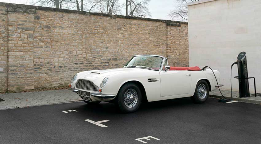 Aston Martin DB6 MkII Volante Eléctrico