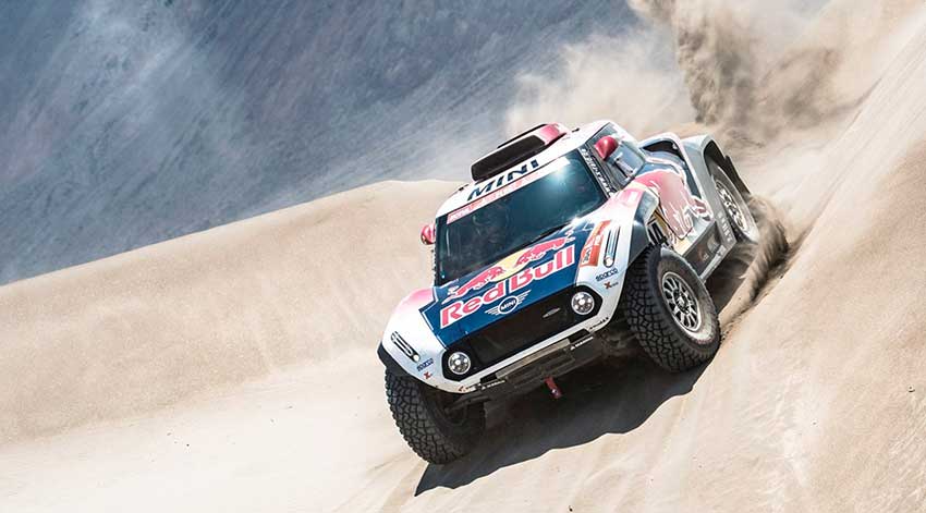 El francés Stephane Peterhansel en Rally Dakar-2019