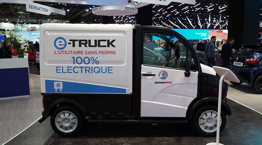 Aixam e-TRUCK