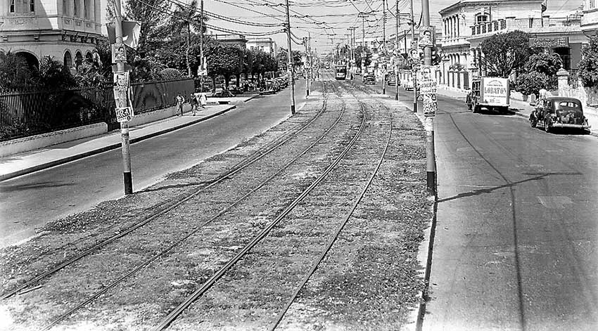 La calle o avenida Línea