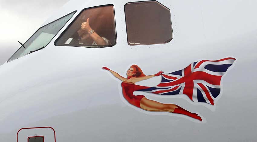 Virgin Atlantic dice adiós a “Flying Lady”