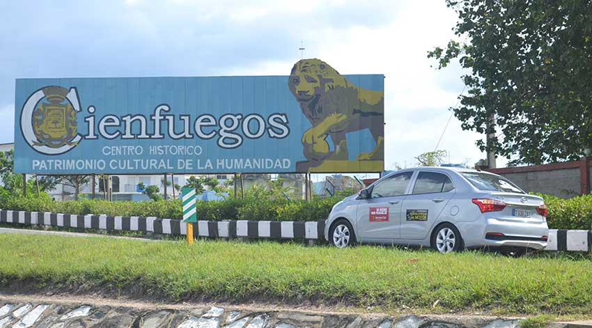 A Cienfuegos en un Hyundai Gran i10