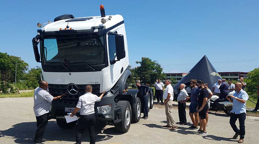 MCV Comercial S.A. lanza los nuevos camiones Mercedes-Benz