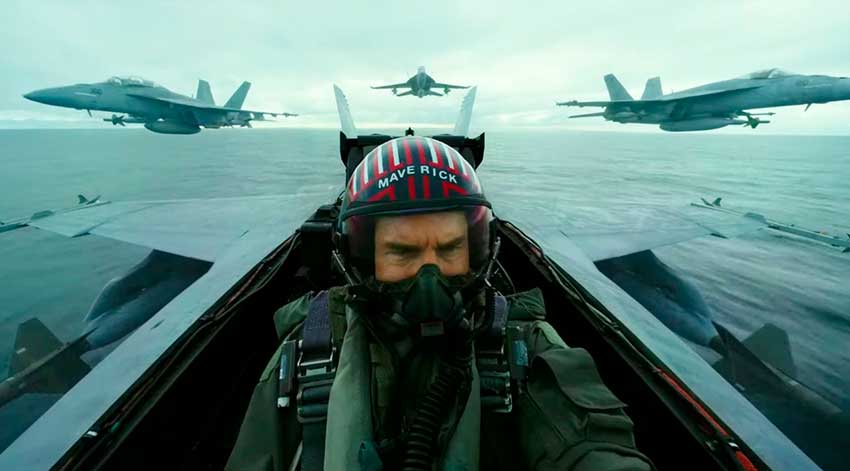 carreras de motos Kawasaki Kawasaki y Tom Cruise, protagonistas de Top Gun Maverick