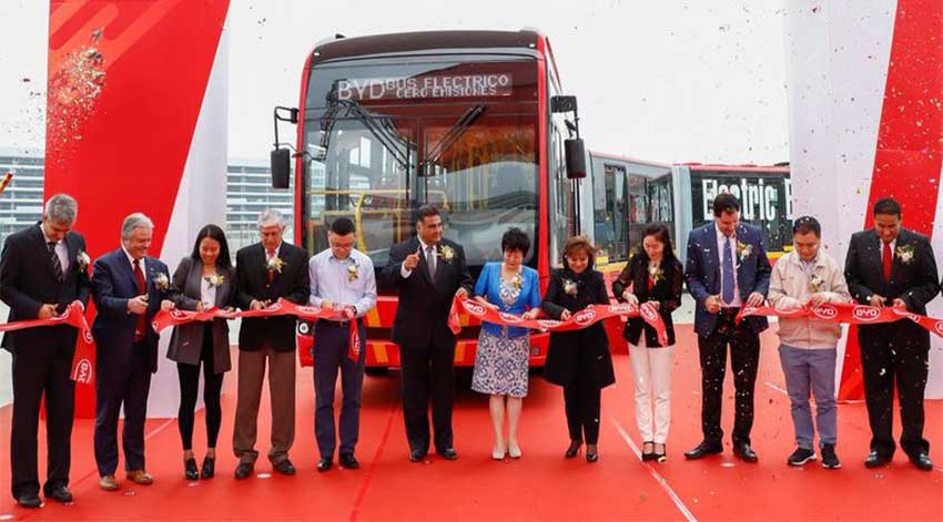 Inauguración BYD k12A