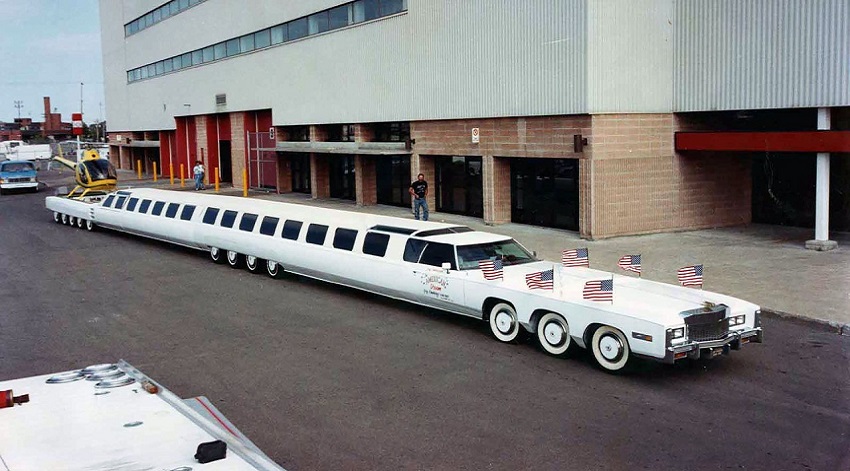 El auto más largo del mundo