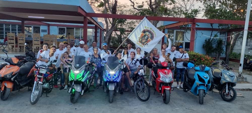 Festejos por el primer aniversario del Club de Motos “La Legión”