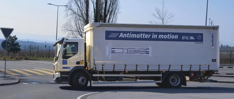 Transportación antimateria por carretera