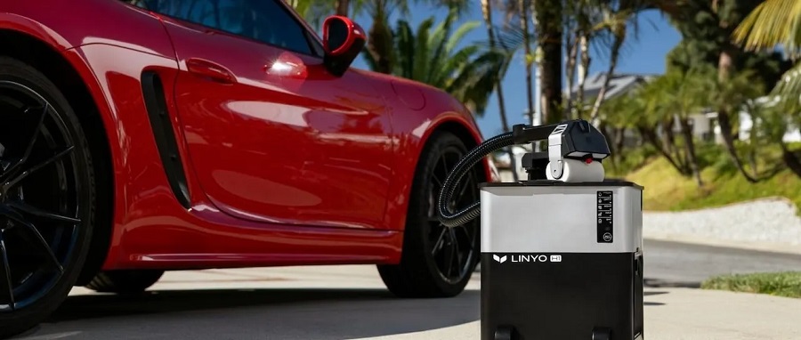 Linyo H1: el dispositivo portátil para la limpieza de su coche