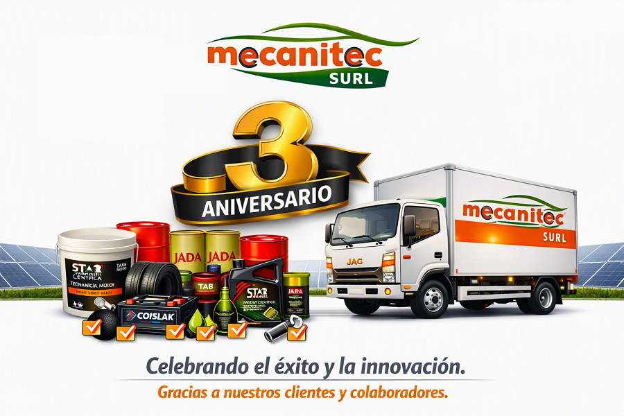 MECANITEC SURL celebra con orgullo su tercer aniversario