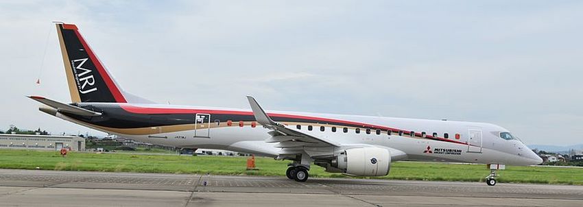 El MRJ el día que realizó su primer vuelo en el 2015