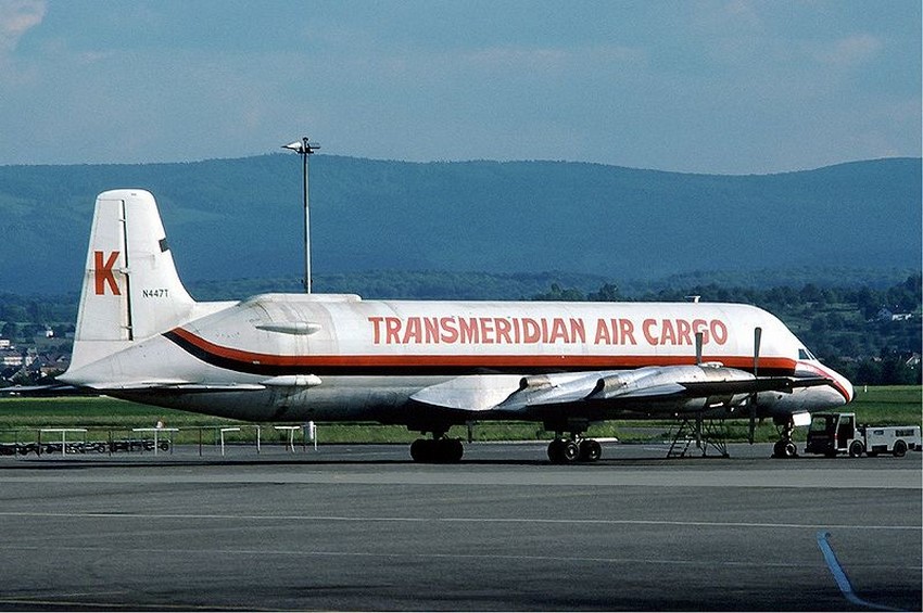 Canadair CL-44. CL-44D.