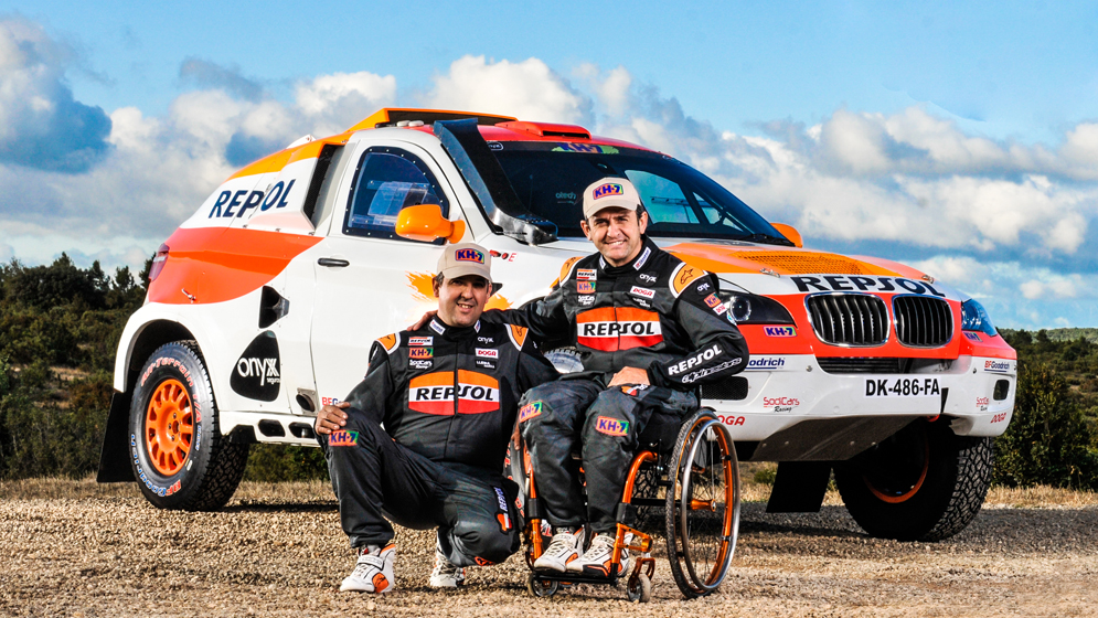 Esteve forma parte del Repsol Rally Team