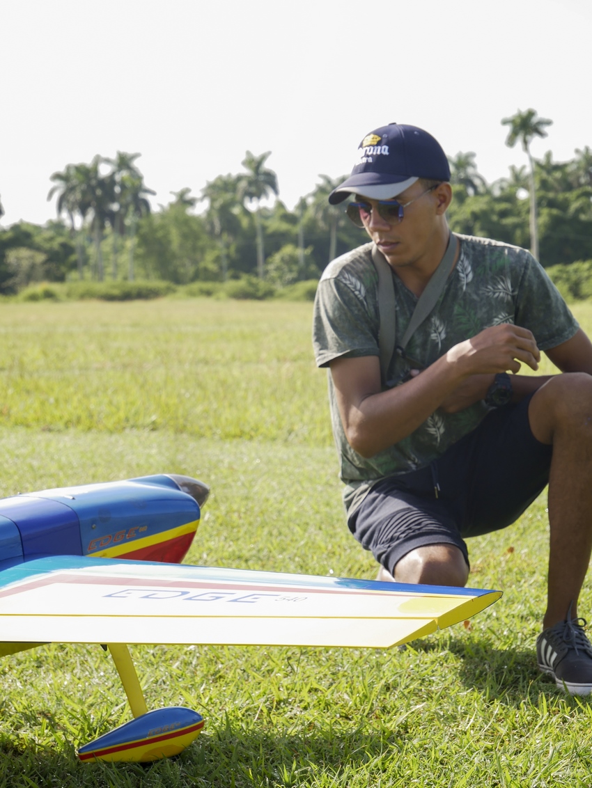 Misael López Presidente de Federación de Aeromodelismo