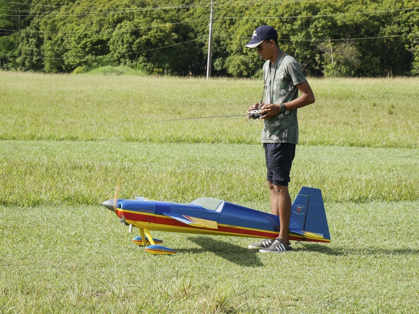 Misael López Presidente de Federación de Aeromodelismo