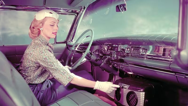 El primer auto con aire acondicionado