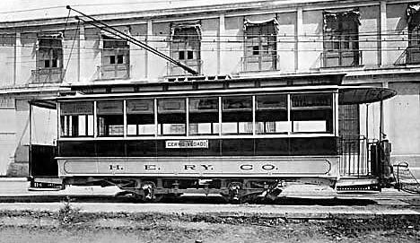 Coche tranvía de la HERCO