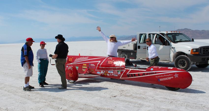 La moto eléctrica más rápida del mundo en Bonneville