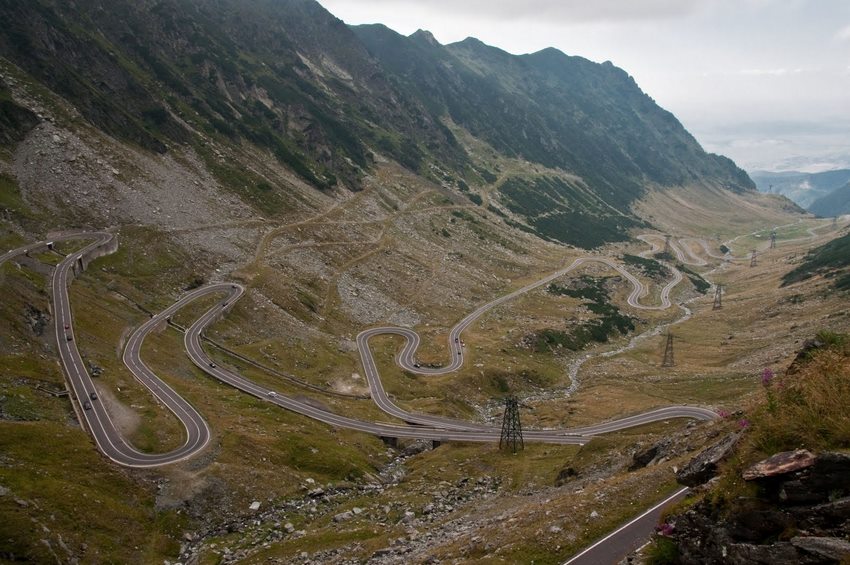 Transfagarasan fue construida en 4 años