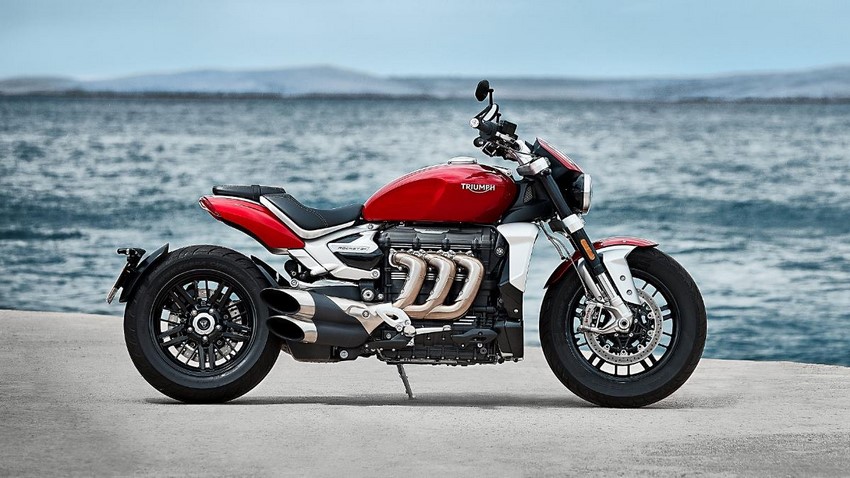 Triumph Rocket 3 R Korosi Red