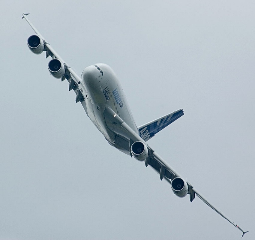 A-380 en vuelo