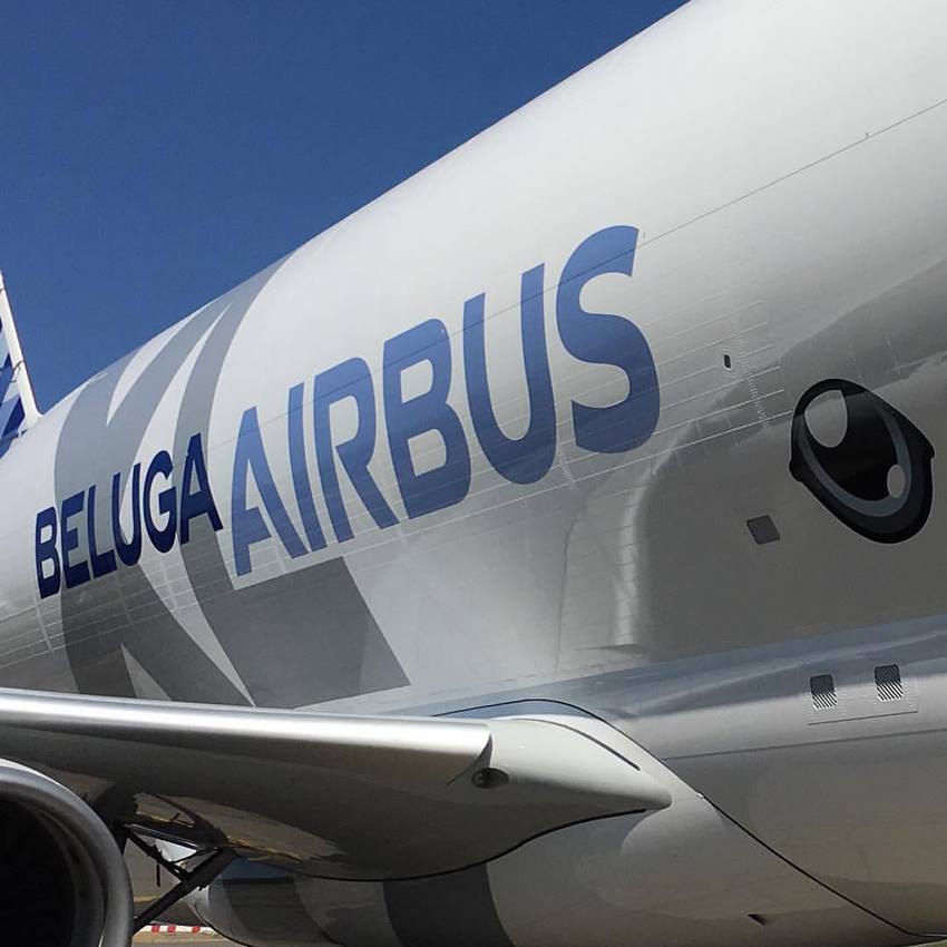 El Beluga XL Nº 2 despega de Toulouse, sede de las principales instalaciones de Airbus