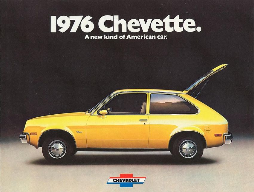 Chevrolet Chevette americano, vista lateral