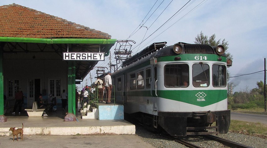 tren eléctrico en Cuba