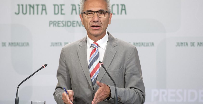 consejero de Cultura de la Junta de Andalucía, Miguel Ángel Vázquez