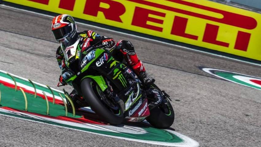 Jonathan REA de KAWAZAKI en el GP de Imola