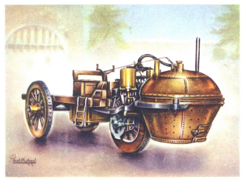El primer automóvil de la historia