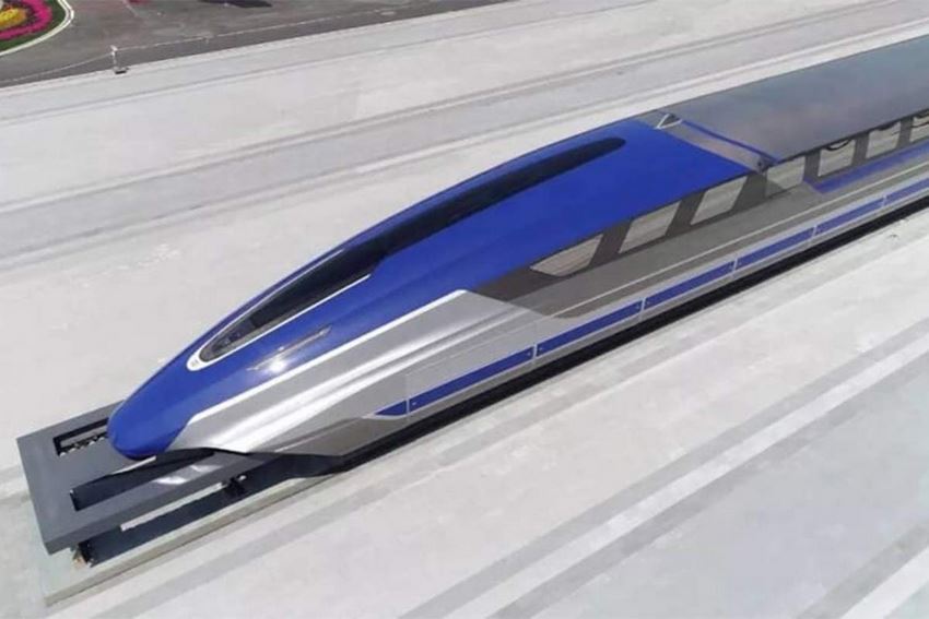 China muestra el nuevo tren Maglev