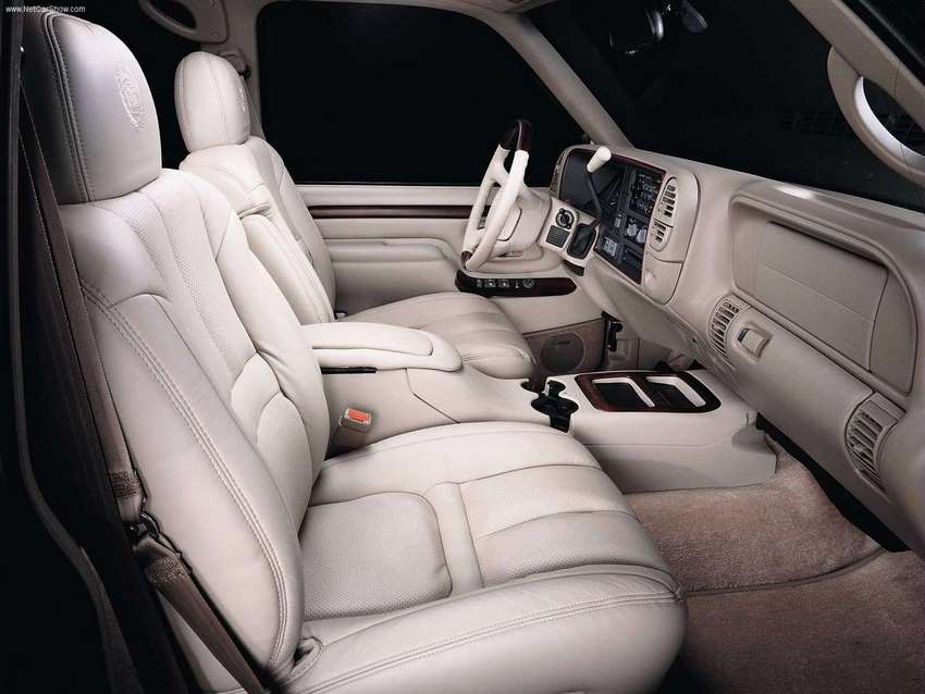 interior del Cadillac Escalade